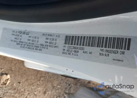 2016 Chrysler 200 S z USA, uszkodzony, nr VIN 1C3CCCBB6GN182261